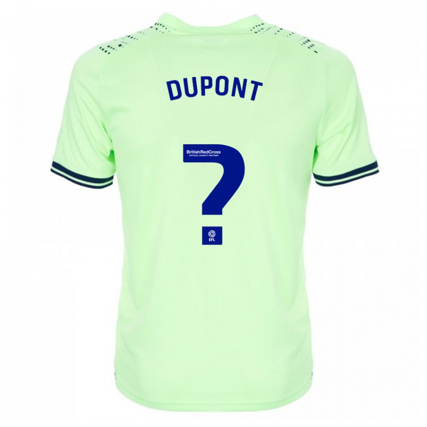 Criança Camisola Noah Dupont #0 Marinha Alternativa 2023/24 Camisa Brasil