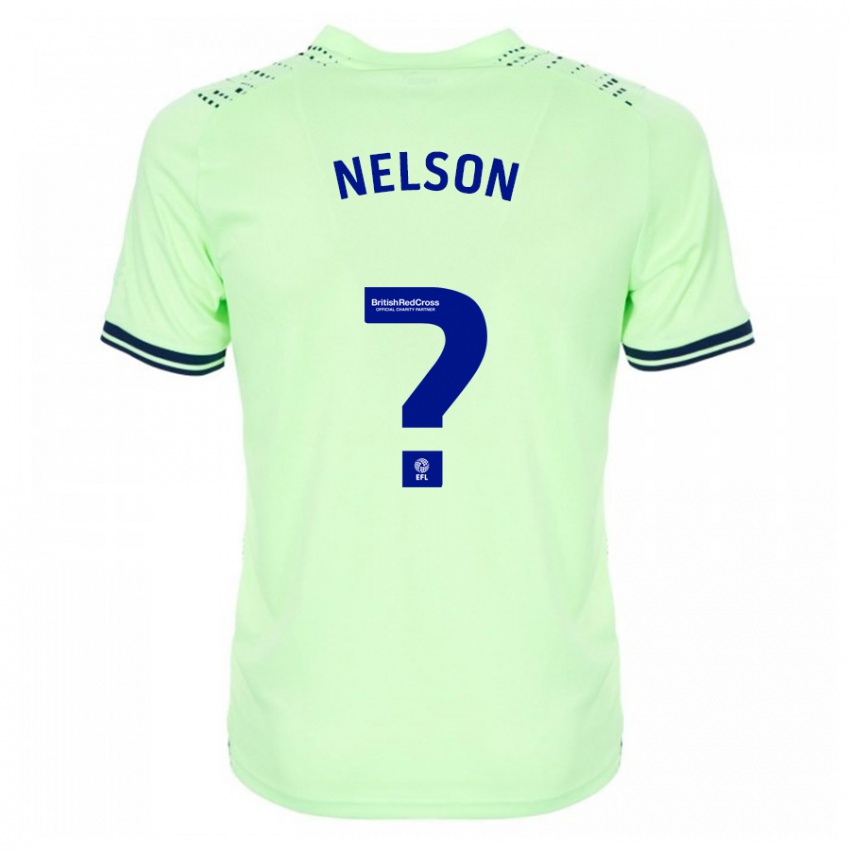 Criança Camisola Deago Nelson #0 Marinha Alternativa 2023/24 Camisa Brasil