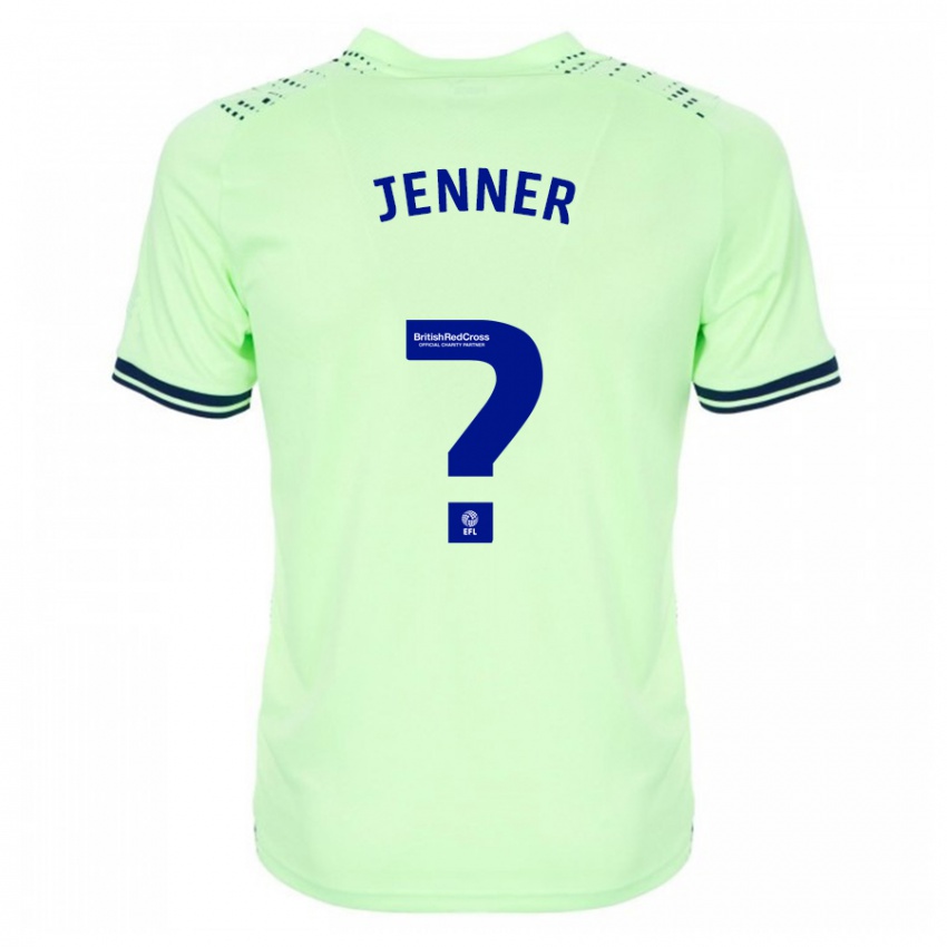 Criança Camisola Max Jenner #0 Marinha Alternativa 2023/24 Camisa Brasil