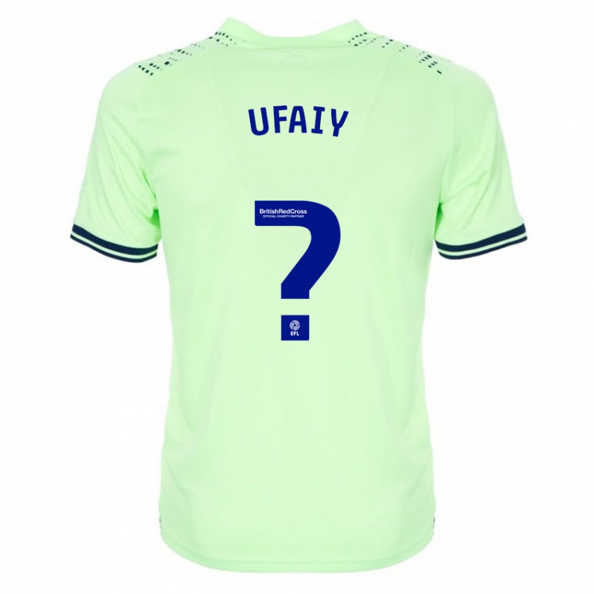 Criança Camisola Kevin Ufaiy #0 Marinha Alternativa 2023/24 Camisa Brasil