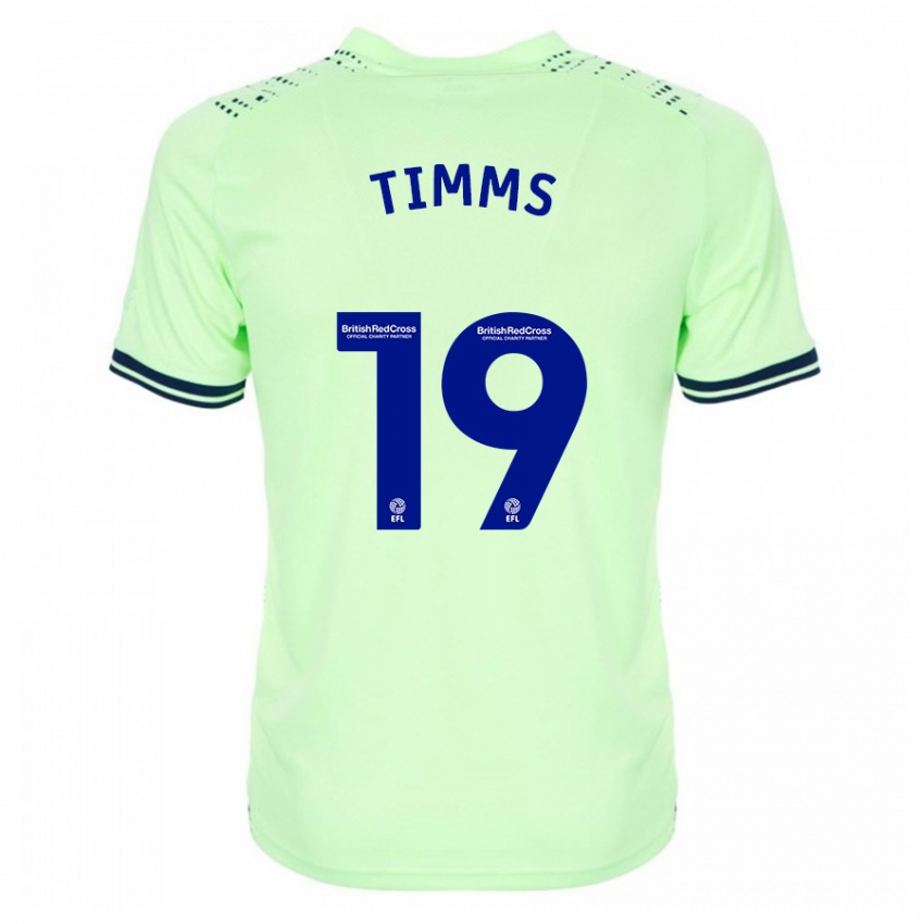 Criança Camisola Maria Timms #19 Marinha Alternativa 2023/24 Camisa Brasil