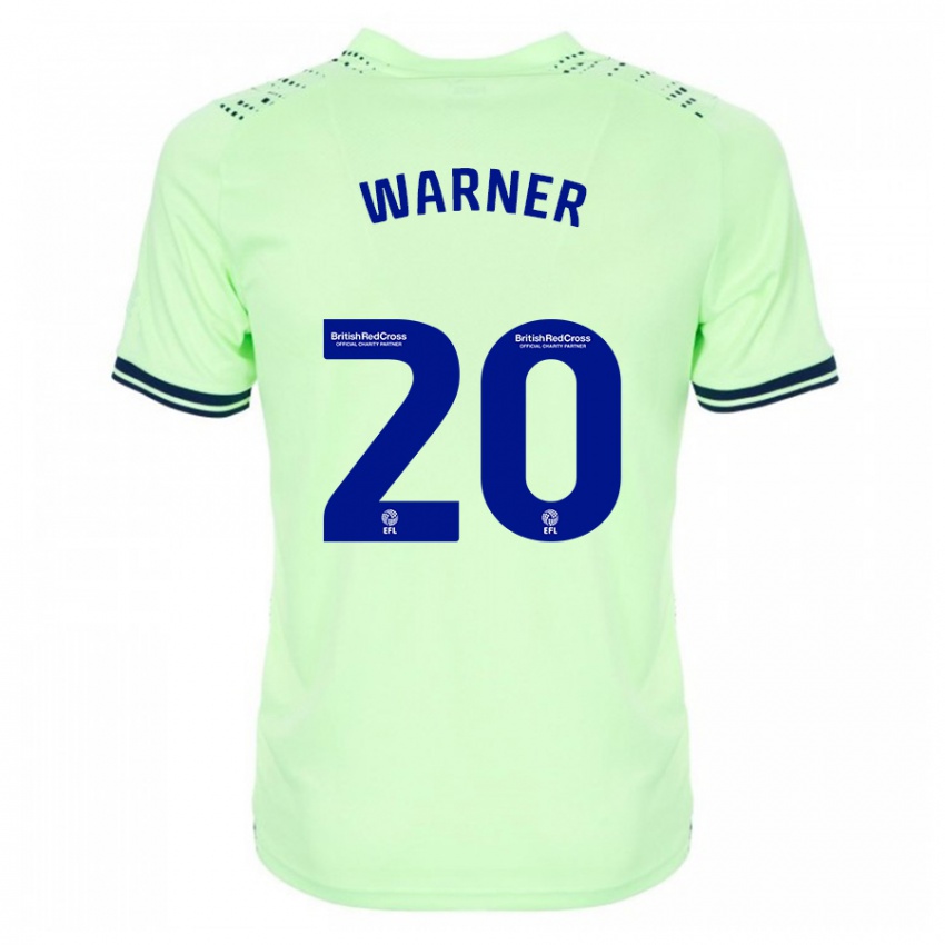 Criança Camisola Phoebe Warner #20 Marinha Alternativa 2023/24 Camisa Brasil