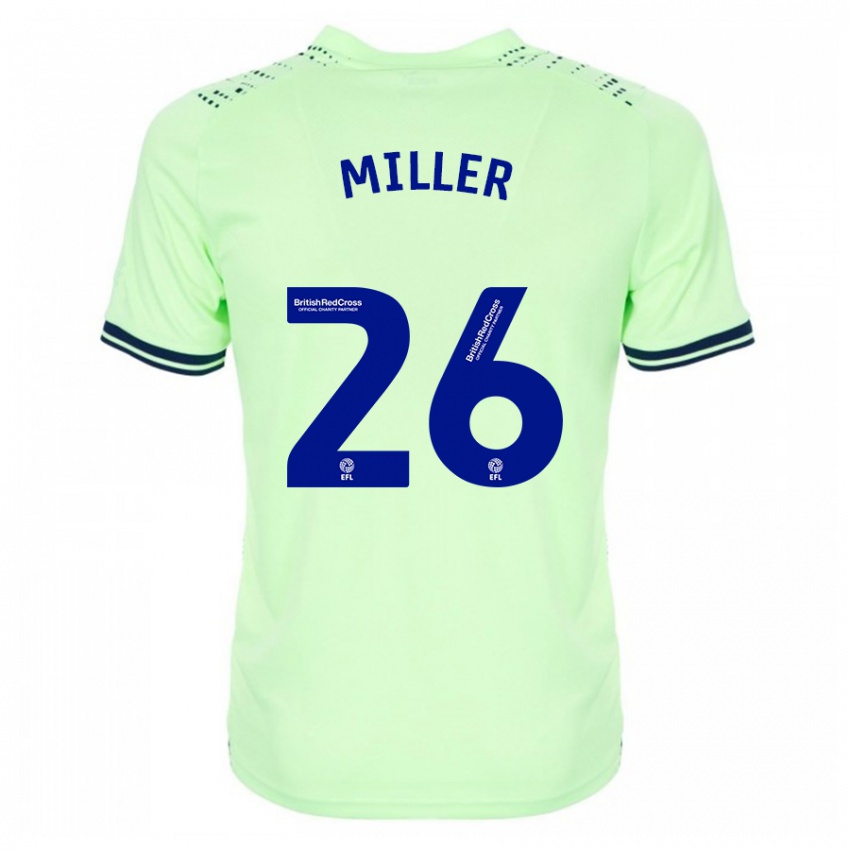 Criança Camisola Nna Miller #26 Marinha Alternativa 2023/24 Camisa Brasil