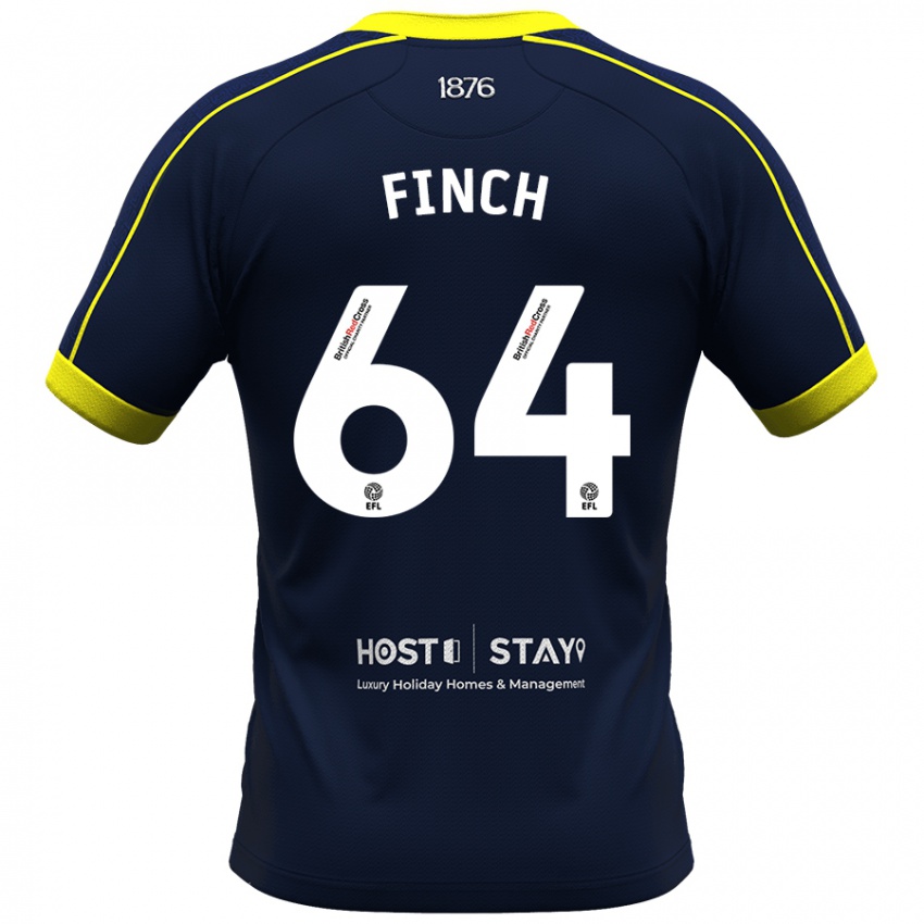 Criança Camisola Sonny Finch #64 Marinha Alternativa 2023/24 Camisa Brasil