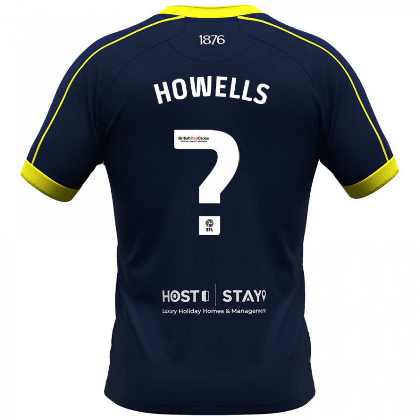 Criança Camisola Max Howells #0 Marinha Alternativa 2023/24 Camisa Brasil