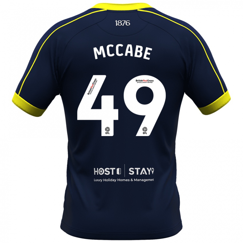 Criança Camisola Law Mccabe #49 Marinha Alternativa 2023/24 Camisa Brasil