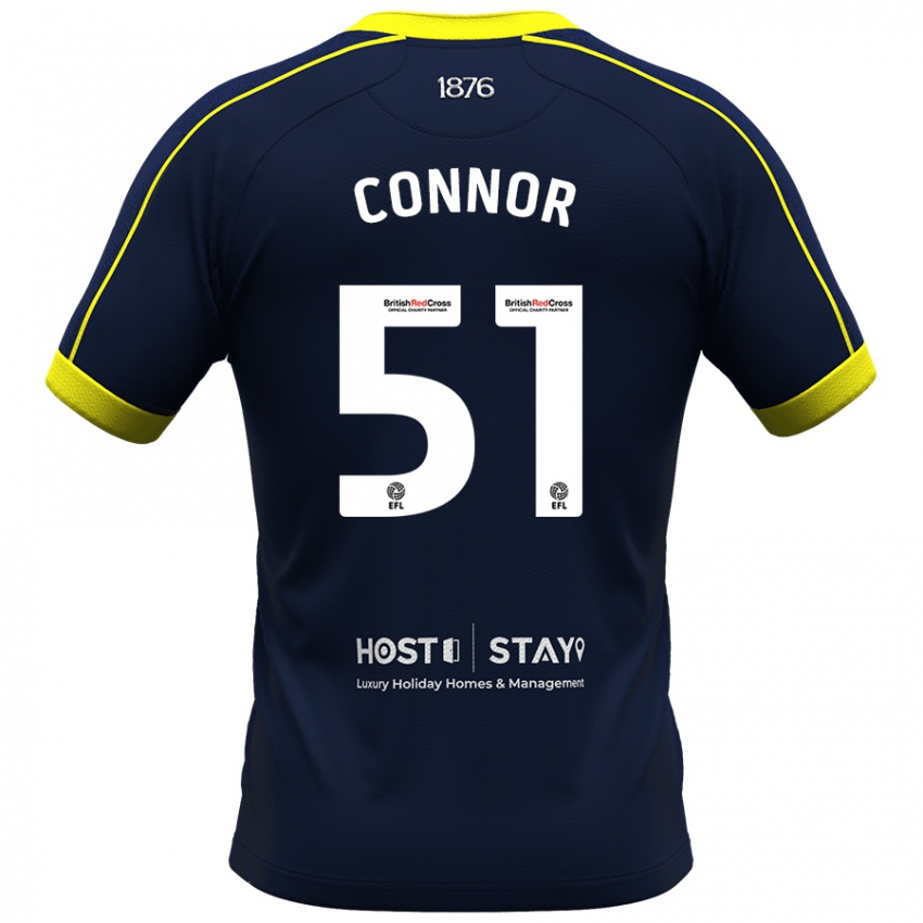 Criança Camisola Shea Connor #51 Marinha Alternativa 2023/24 Camisa Brasil