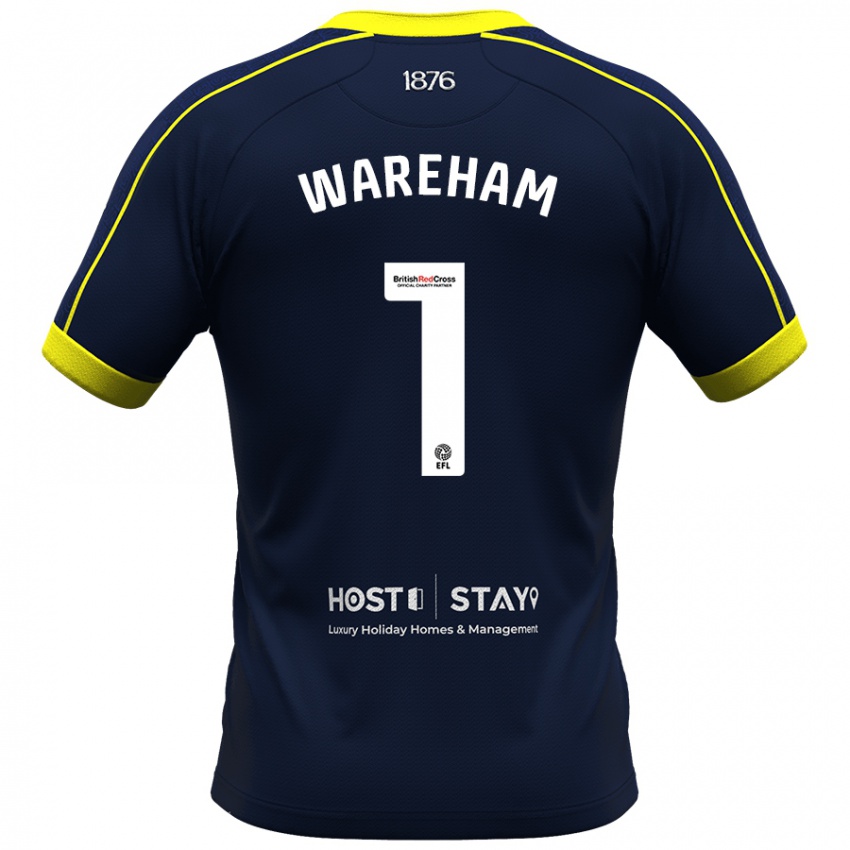 Criança Camisola Laura Wareham #1 Marinha Alternativa 2023/24 Camisa Brasil