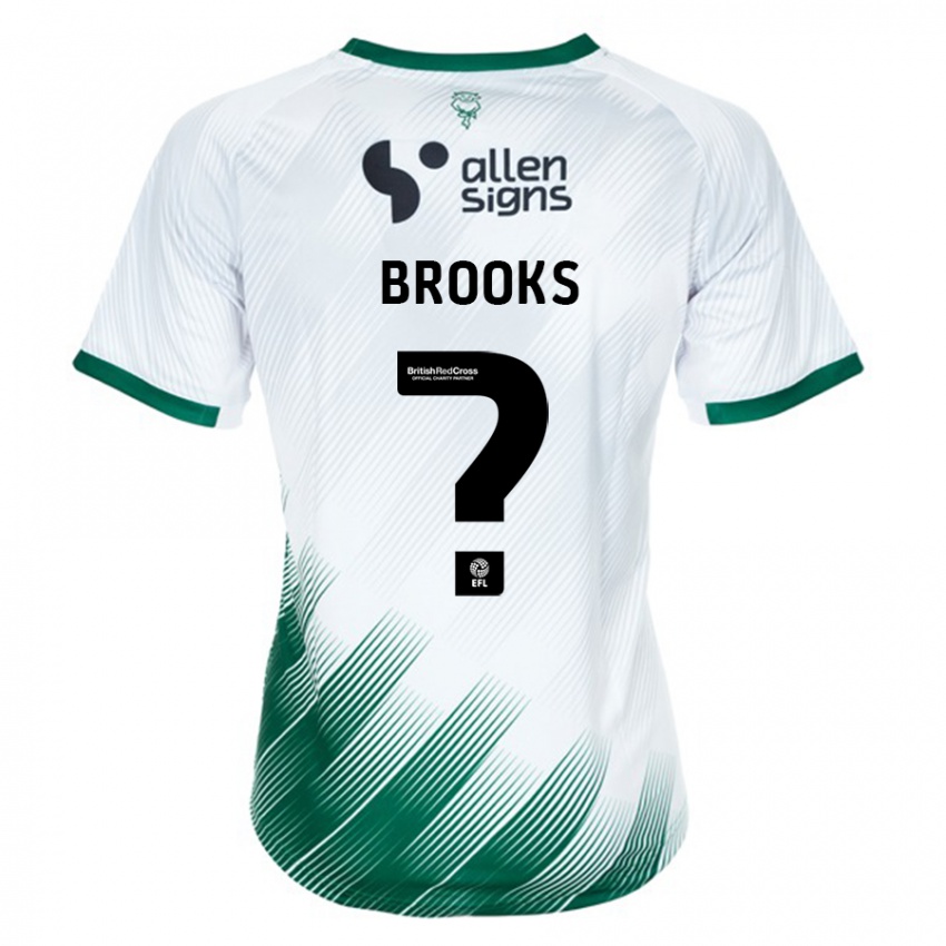 Criança Camisola Billy Brooks #0 Branco Alternativa 2023/24 Camisa Brasil