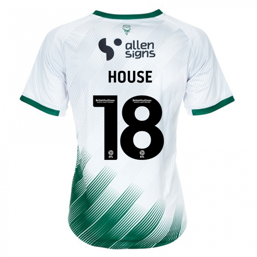 Criança Camisola Ben House #18 Branco Alternativa 2023/24 Camisa Brasil