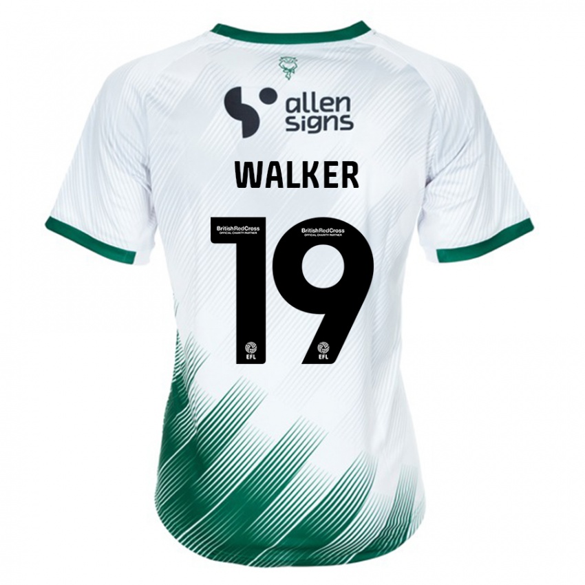 Criança Camisola Tyler Walker #19 Branco Alternativa 2023/24 Camisa Brasil