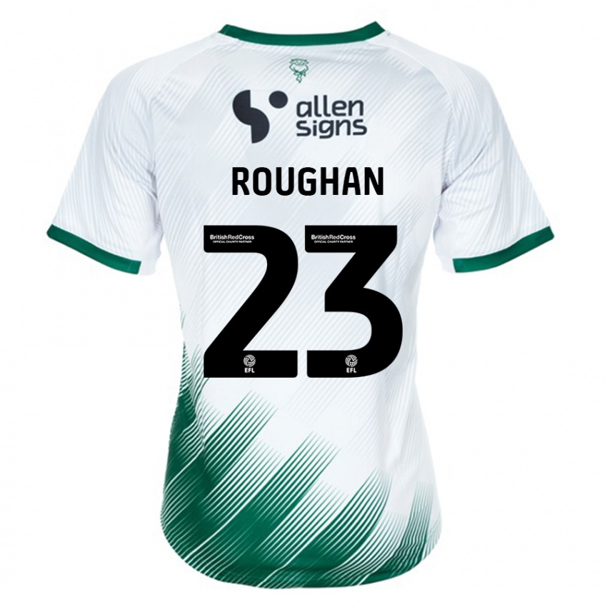 Criança Camisola Sean Roughan #23 Branco Alternativa 2023/24 Camisa Brasil