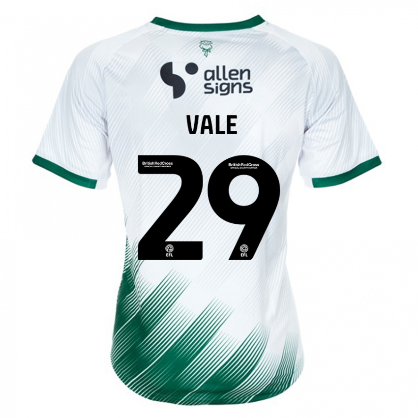 Criança Camisola Jack Vale #29 Branco Alternativa 2023/24 Camisa Brasil