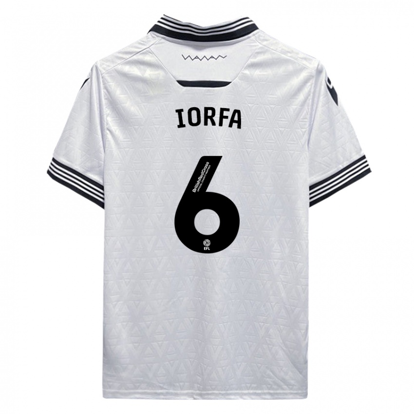 Criança Camisola Dominic Iorfa #6 Branco Alternativa 2023/24 Camisa Brasil