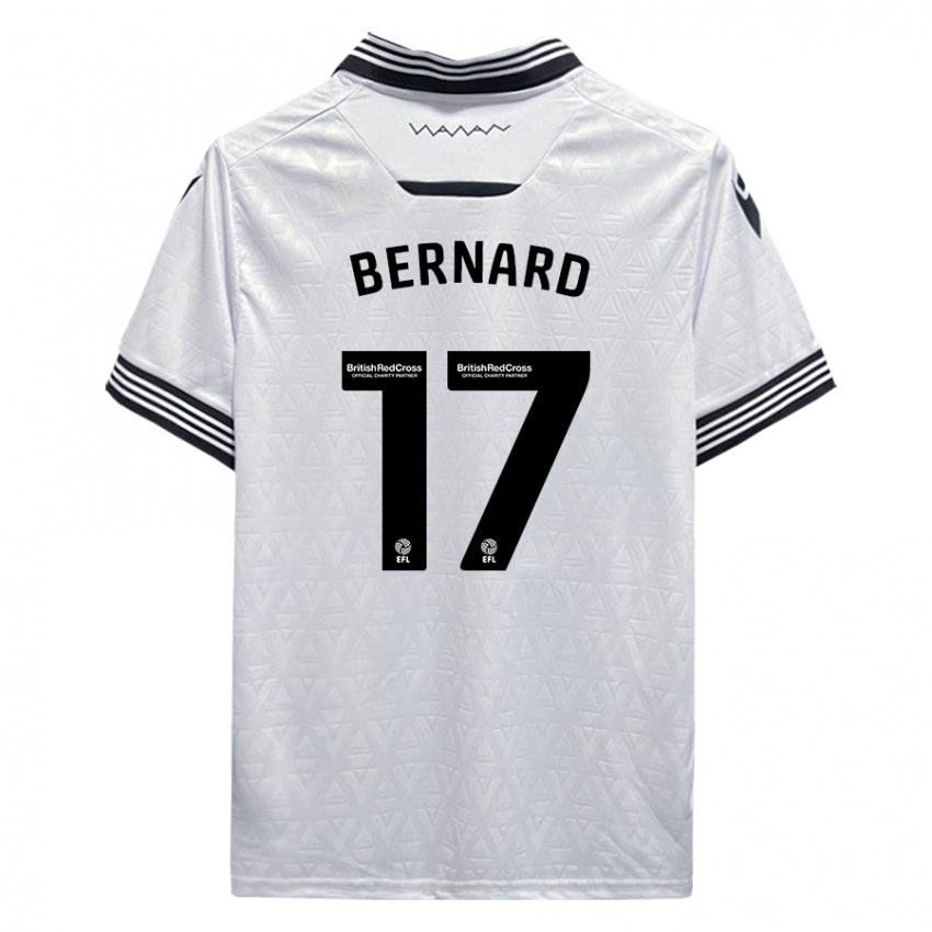 Criança Camisola Di'shon Bernard #17 Branco Alternativa 2023/24 Camisa Brasil