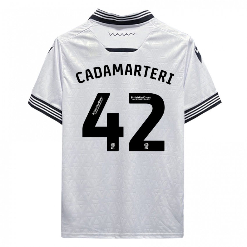 Criança Camisola Bailey Cadamarteri #42 Branco Alternativa 2023/24 Camisa Brasil