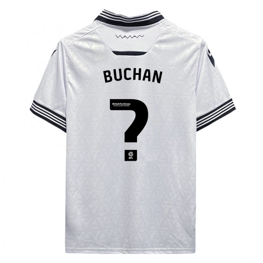 Criança Camisola Jay Buchan #0 Branco Alternativa 2023/24 Camisa Brasil