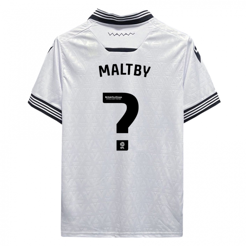 Criança Camisola Mackenzie Maltby #0 Branco Alternativa 2023/24 Camisa Brasil