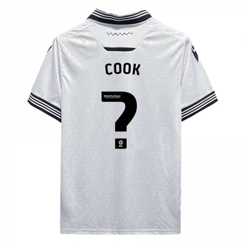 Criança Camisola Luke Cook #0 Branco Alternativa 2023/24 Camisa Brasil