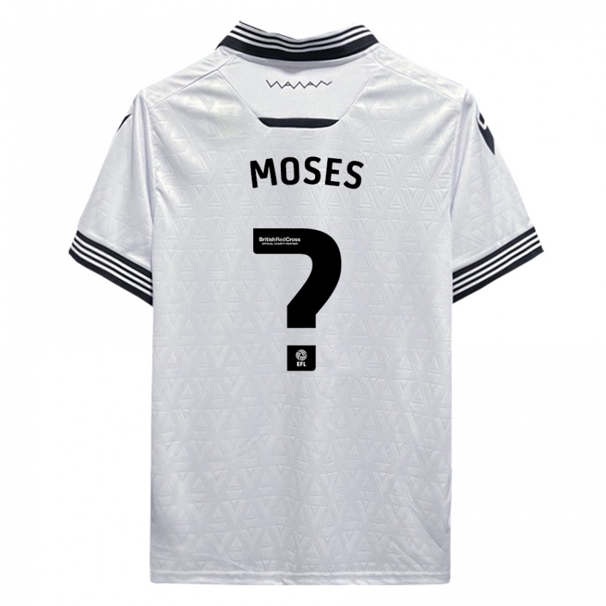 Criança Camisola Devlan Moses #0 Branco Alternativa 2023/24 Camisa Brasil