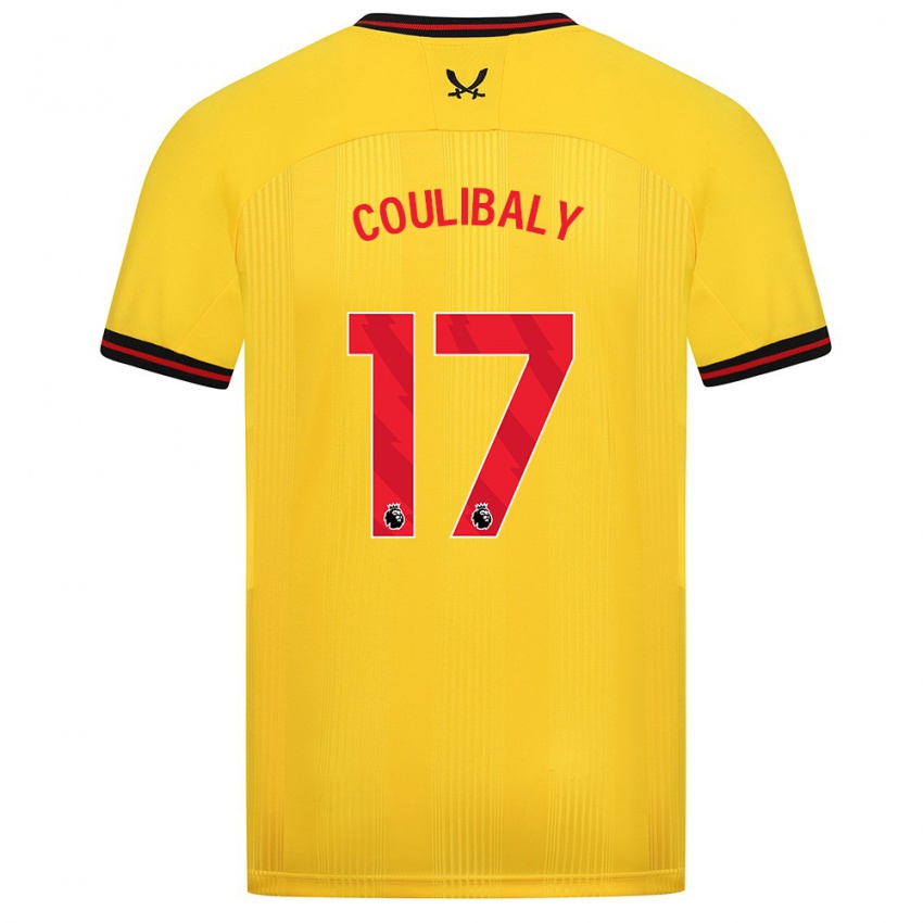 Criança Camisola Ismaila Coulibaly #17 Amarelo Alternativa 2023/24 Camisa Brasil