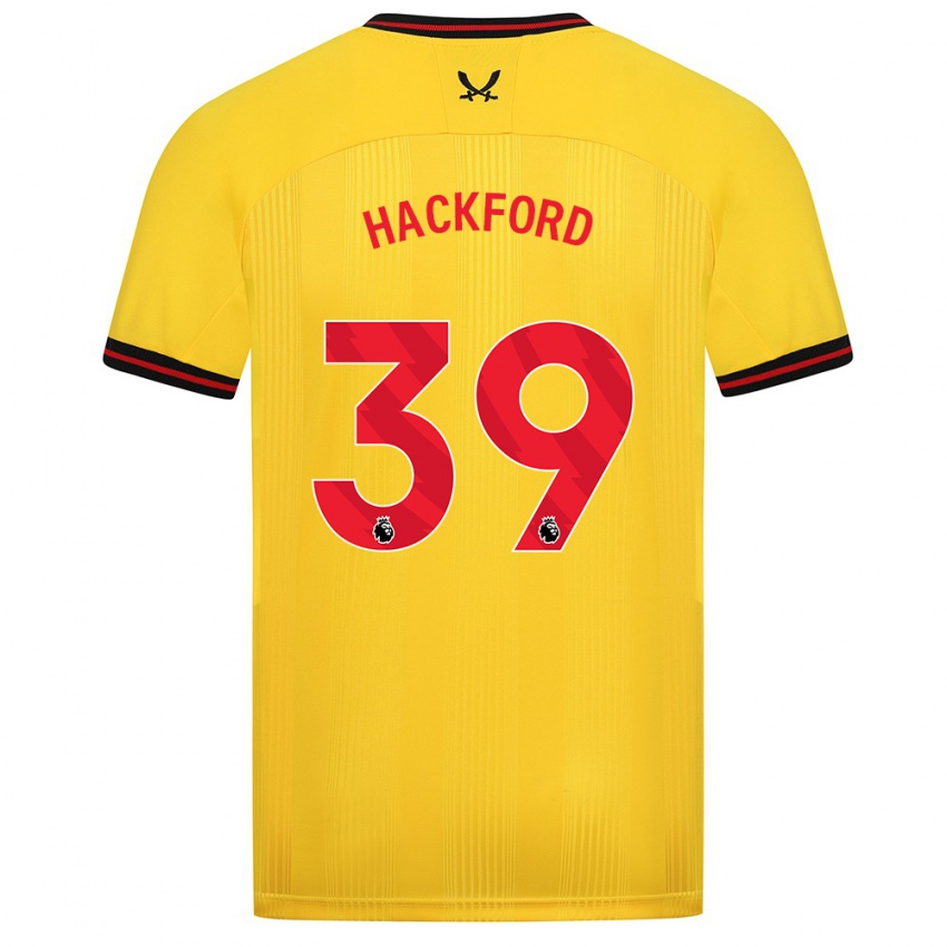 Criança Camisola Antwoine Hackford #39 Amarelo Alternativa 2023/24 Camisa Brasil