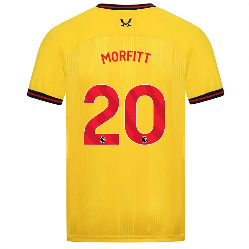 Criança Camisola Izzy Morfitt #20 Amarelo Alternativa 2023/24 Camisa Brasil