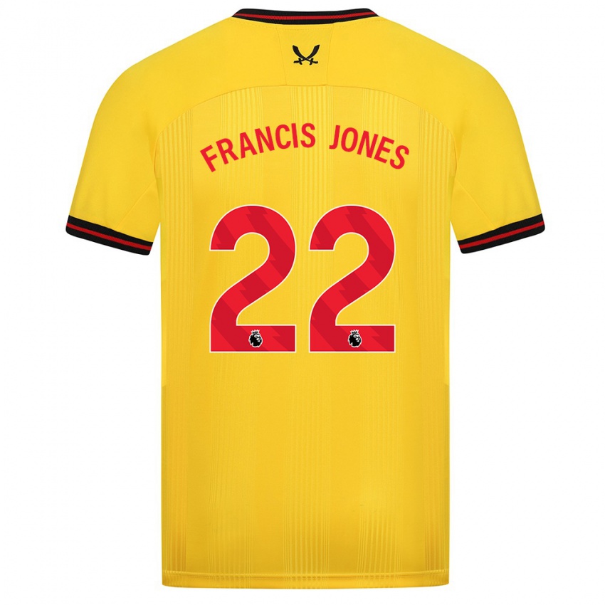 Criança Camisola Maria Francis-Jones #22 Amarelo Alternativa 2023/24 Camisa Brasil