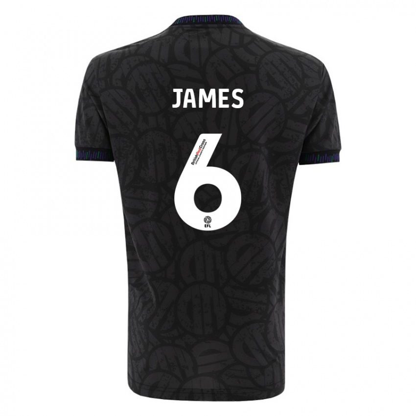 Criança Camisola Matty James #6 Preto Alternativa 2023/24 Camisa Brasil