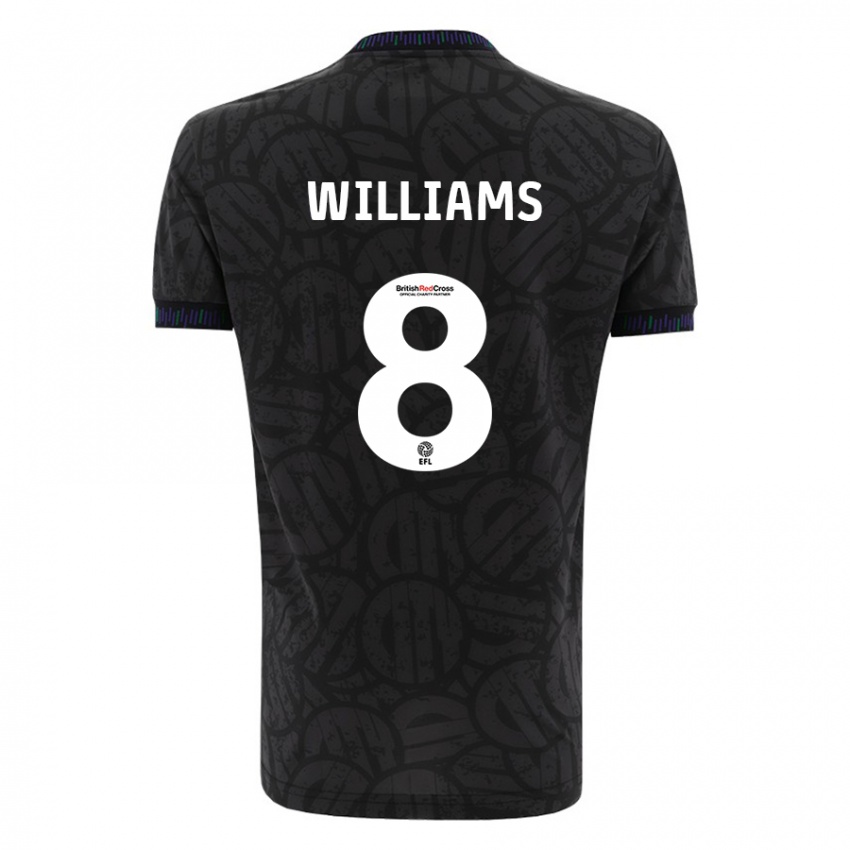 Criança Camisola Joe Williams #8 Preto Alternativa 2023/24 Camisa Brasil