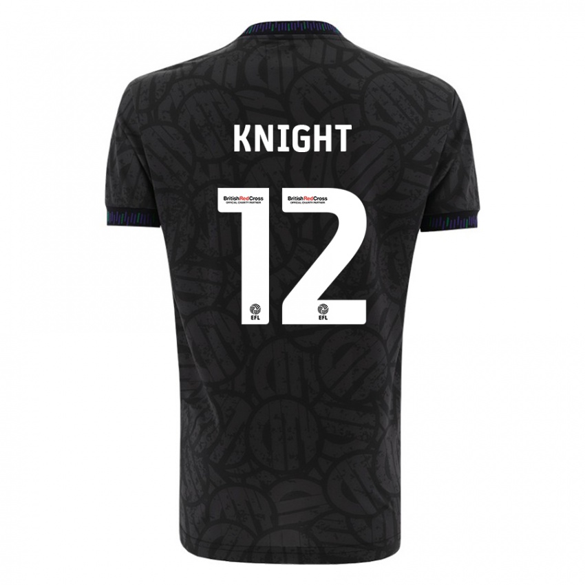 Criança Camisola Jason Knight #12 Preto Alternativa 2023/24 Camisa Brasil