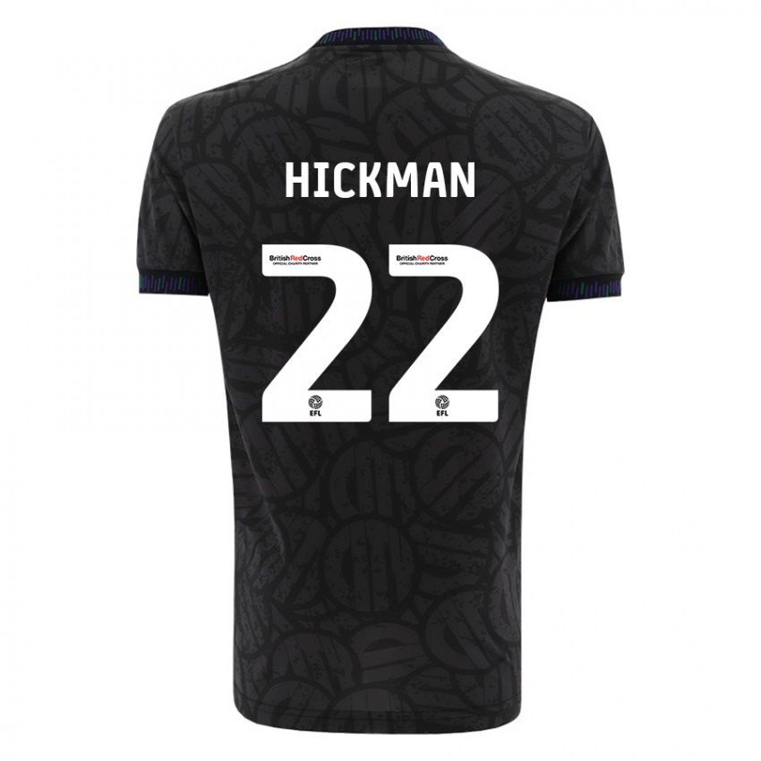 Criança Camisola Taylor Gardner-Hickman #22 Preto Alternativa 2023/24 Camisa Brasil