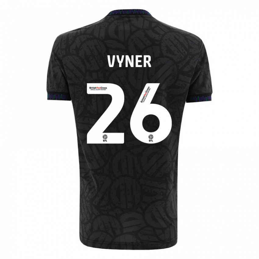 Criança Camisola Zak Vyner #26 Preto Alternativa 2023/24 Camisa Brasil