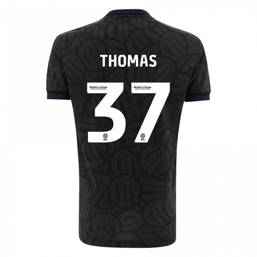 Criança Camisola Olly Thomas #37 Preto Alternativa 2023/24 Camisa Brasil