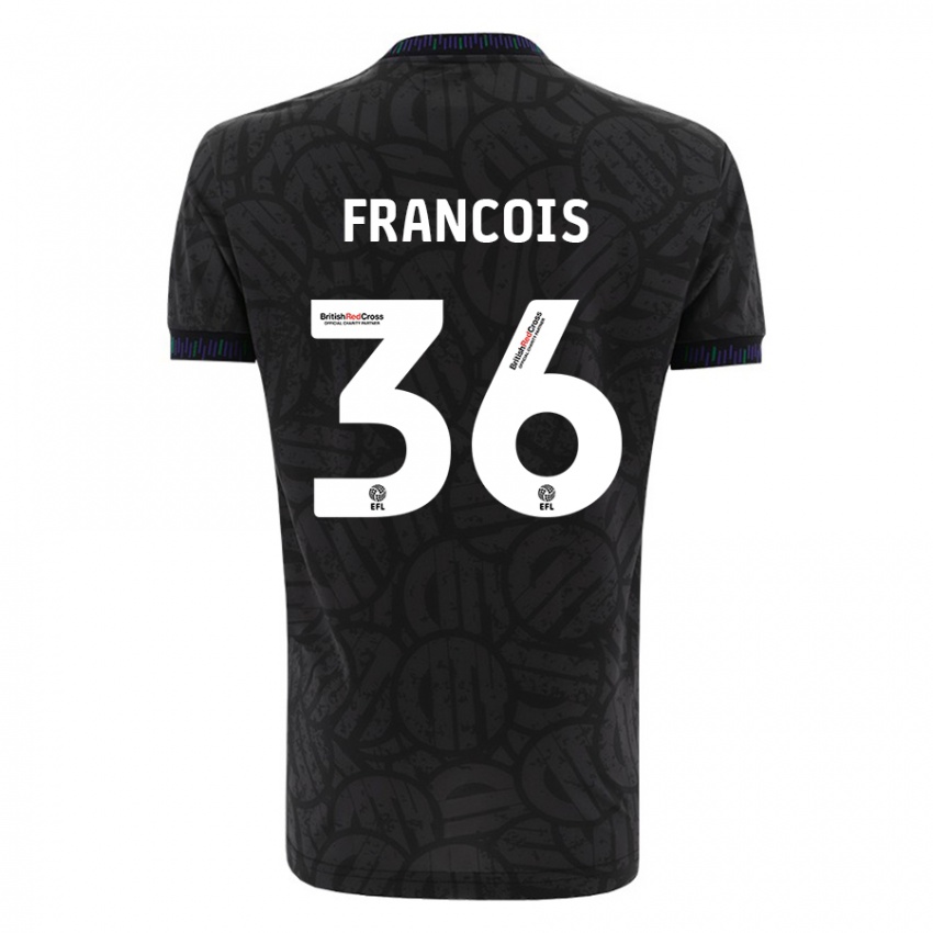 Criança Camisola Marlee Francois #36 Preto Alternativa 2023/24 Camisa Brasil