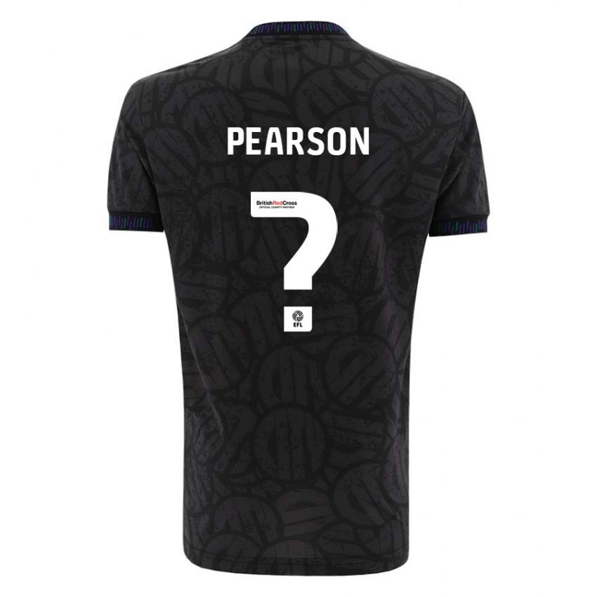 Criança Camisola Sam Pearson #0 Preto Alternativa 2023/24 Camisa Brasil