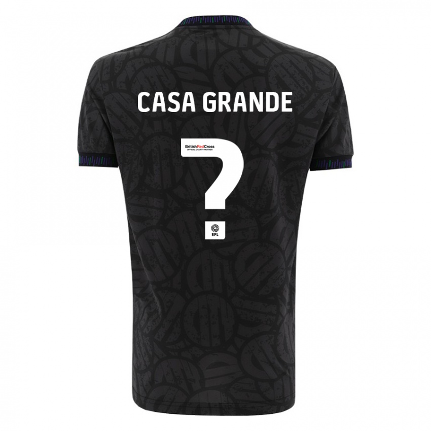 Criança Camisola Josey Casa-Grande #0 Preto Alternativa 2023/24 Camisa Brasil