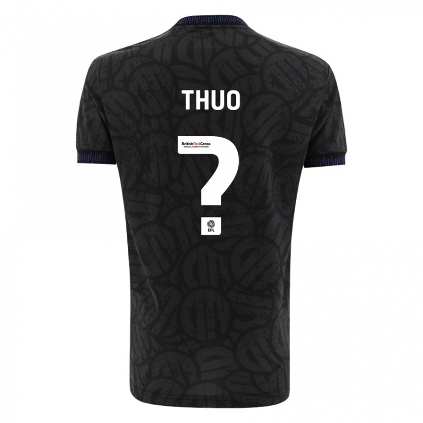 Criança Camisola Mark Thuo #0 Preto Alternativa 2023/24 Camisa Brasil