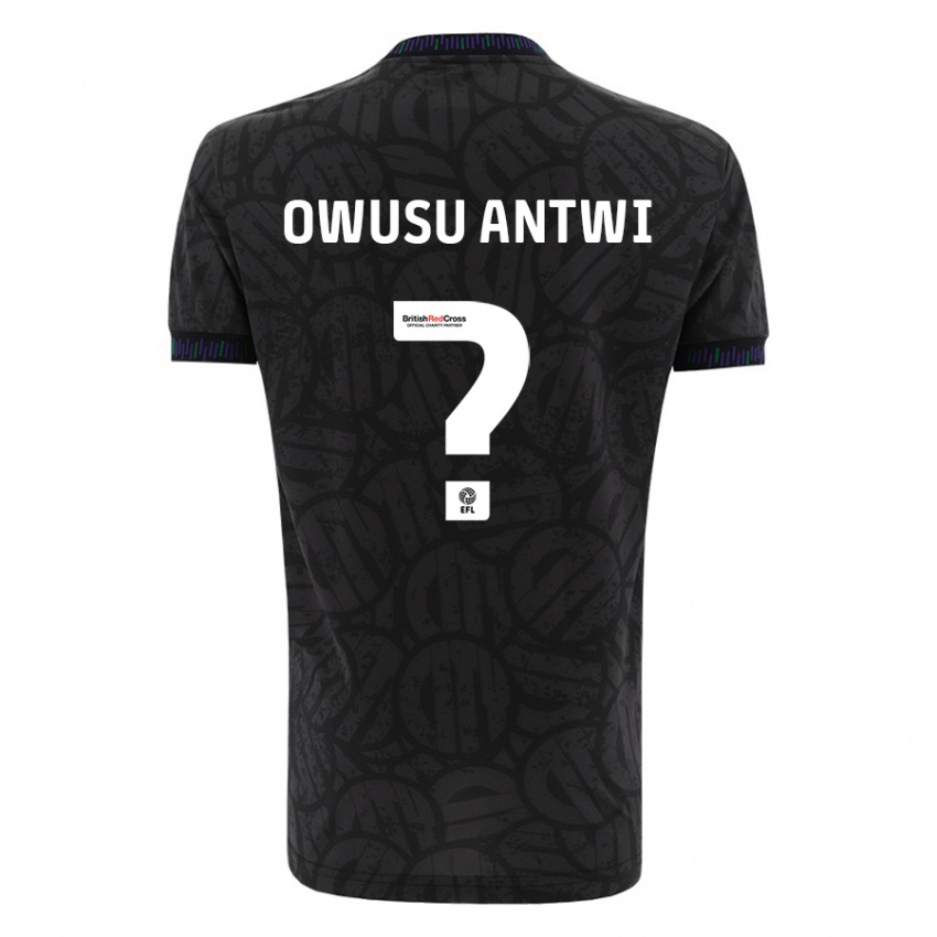 Criança Camisola Filbert Owusu-Antwi #0 Preto Alternativa 2023/24 Camisa Brasil