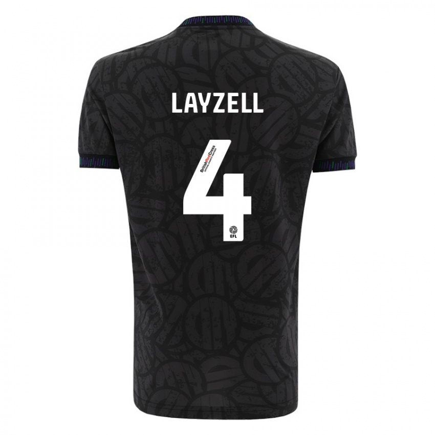 Criança Camisola Naomi Layzell #4 Preto Alternativa 2023/24 Camisa Brasil