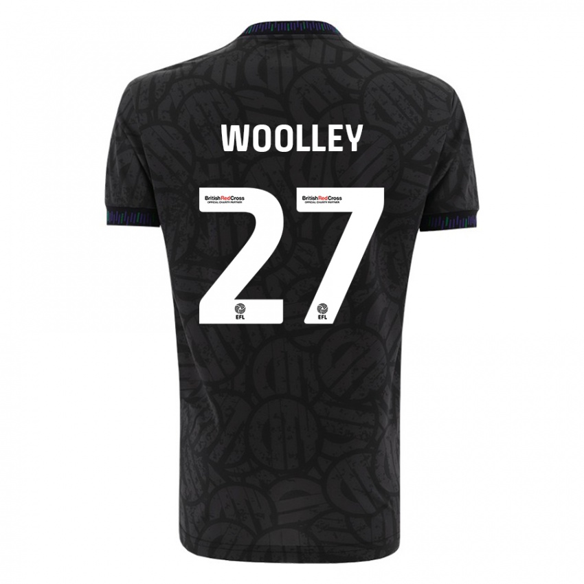 Criança Camisola Jesse Woolley #27 Preto Alternativa 2023/24 Camisa Brasil