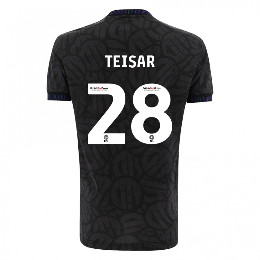 Criança Camisola Tianna Teisar #28 Preto Alternativa 2023/24 Camisa Brasil