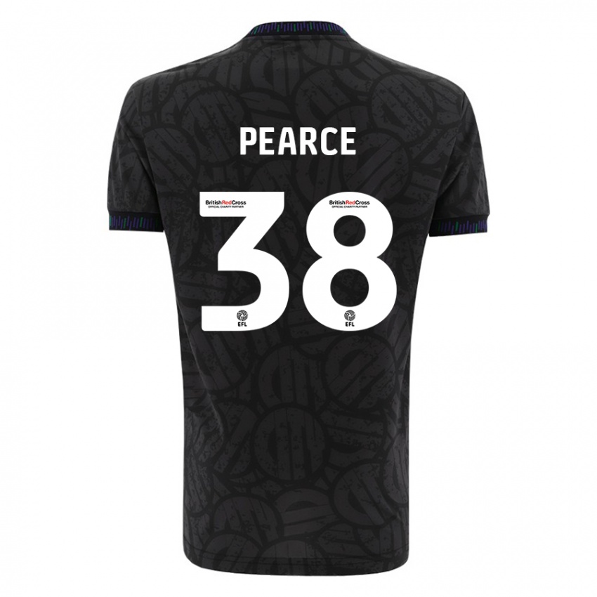 Criança Camisola Manon Pearce #38 Preto Alternativa 2023/24 Camisa Brasil