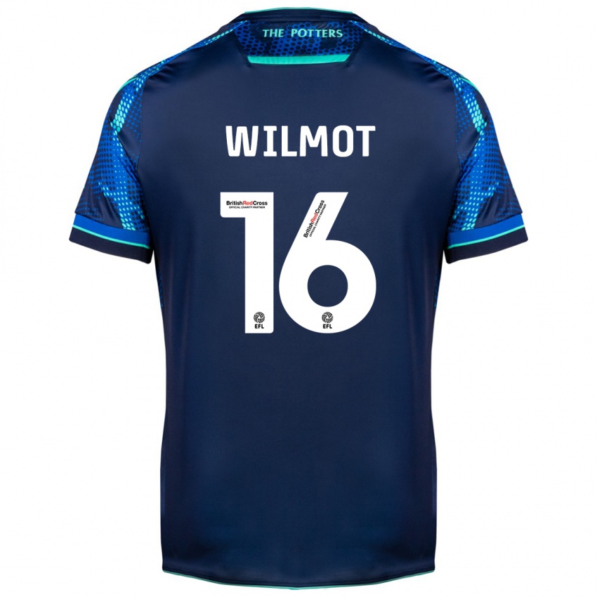 Criança Camisola Ben Wilmot #16 Marinha Alternativa 2023/24 Camisa Brasil