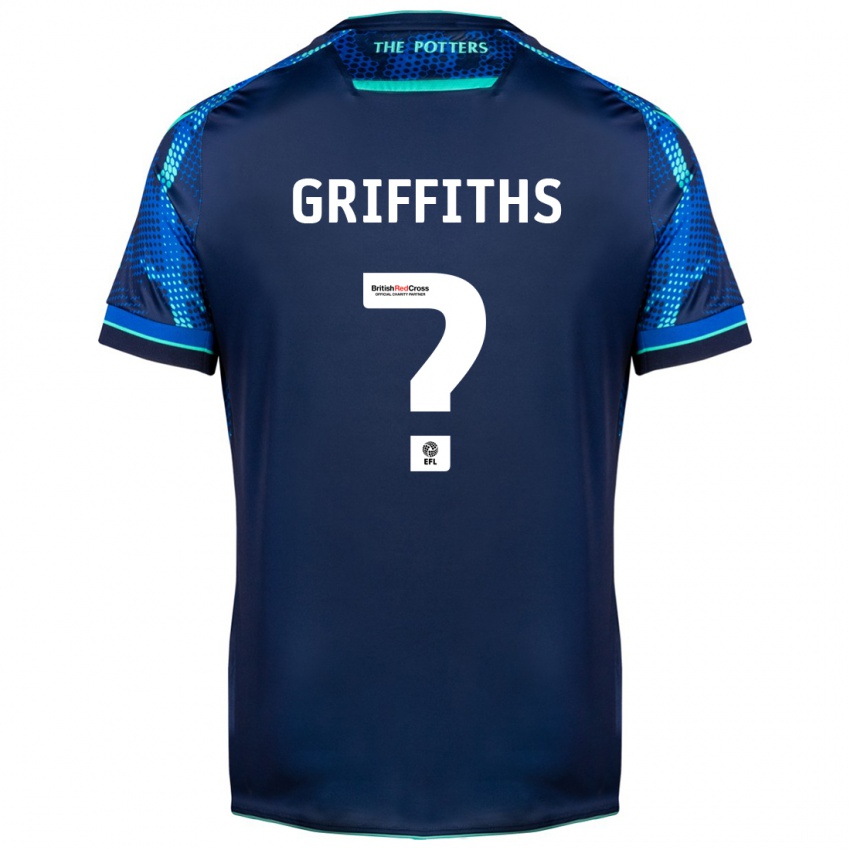 Criança Camisola Jack Griffiths #0 Marinha Alternativa 2023/24 Camisa Brasil