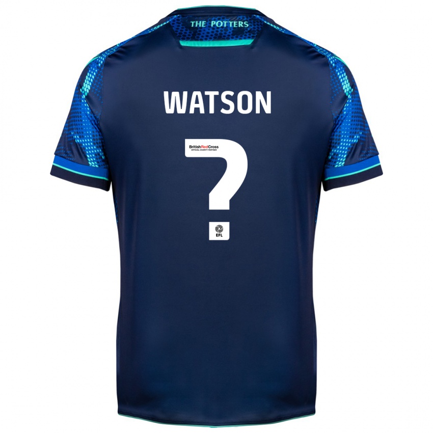 Criança Camisola Adam Watson #0 Marinha Alternativa 2023/24 Camisa Brasil