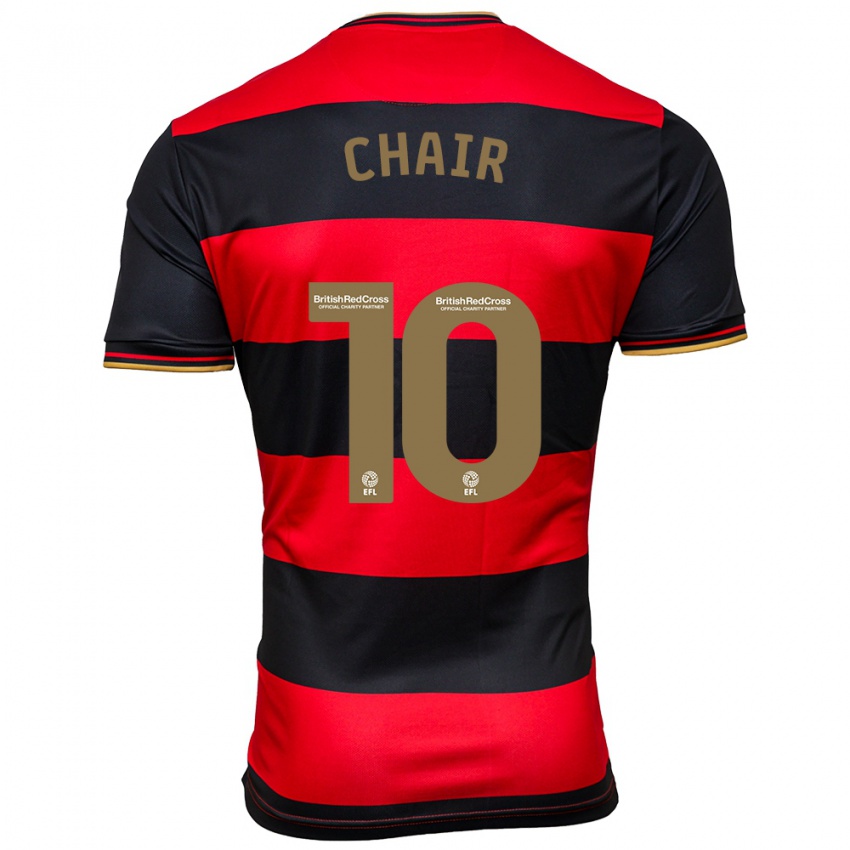 Criança Camisola Ilias Chair #10 Preto Vermelho Alternativa 2023/24 Camisa Brasil