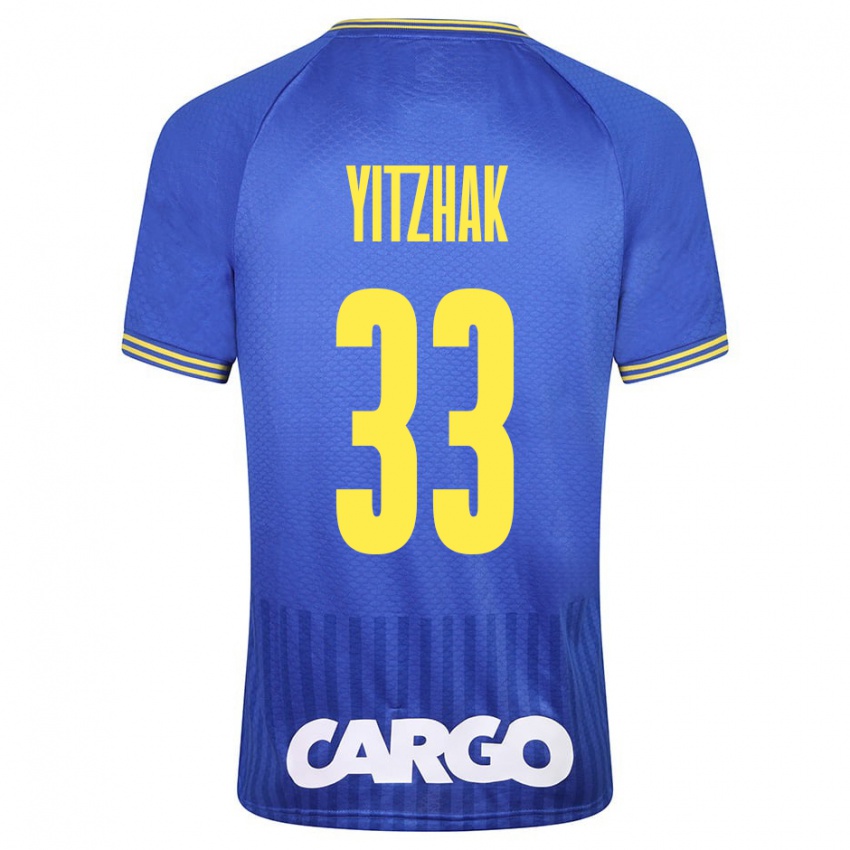 Criança Camisola Or Yitzhak #33 Azul Alternativa 2023/24 Camisa Brasil