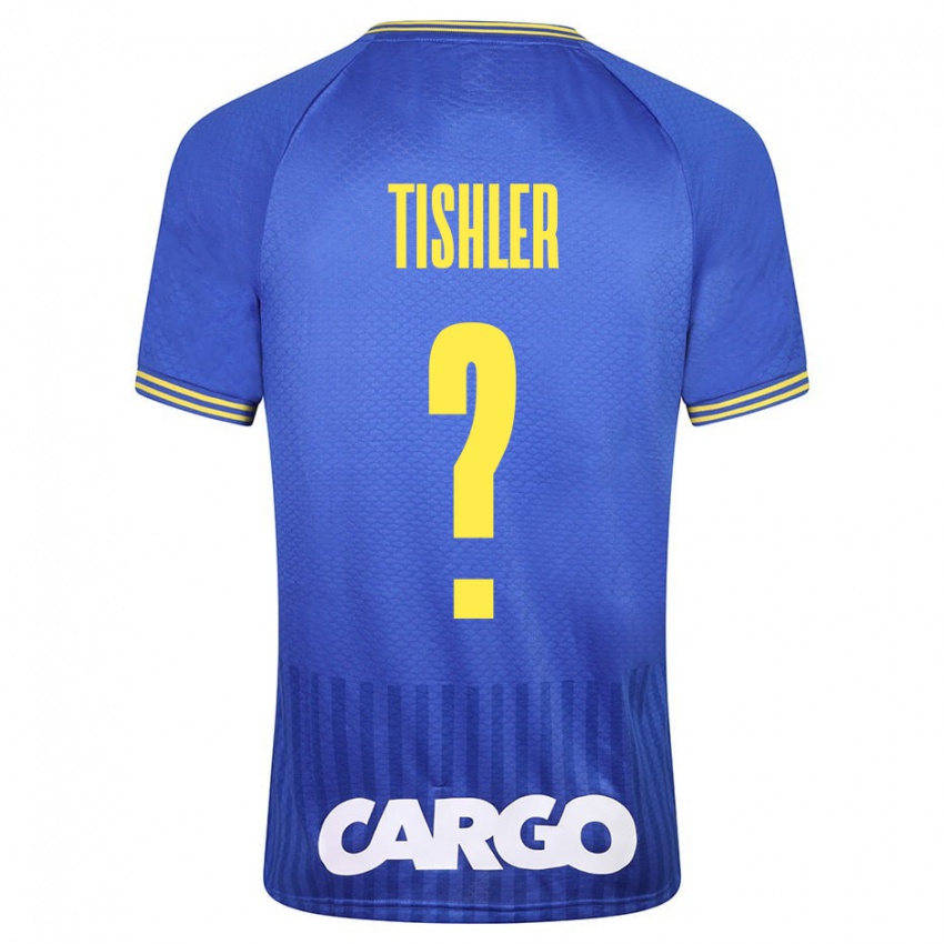 Criança Camisola Daniel Tishler #0 Azul Alternativa 2023/24 Camisa Brasil