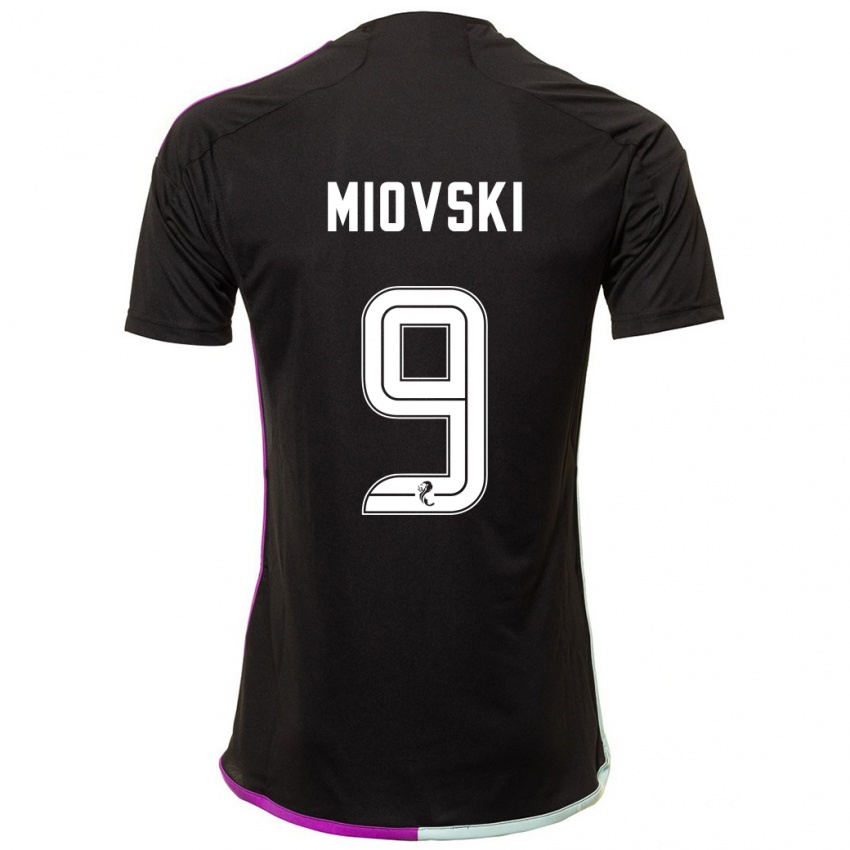 Criança Camisola Bojan Miovski #9 Preto Alternativa 2023/24 Camisa Brasil